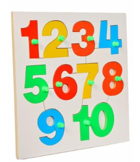 Lg/Numbers 1 - 10 Inset Tray