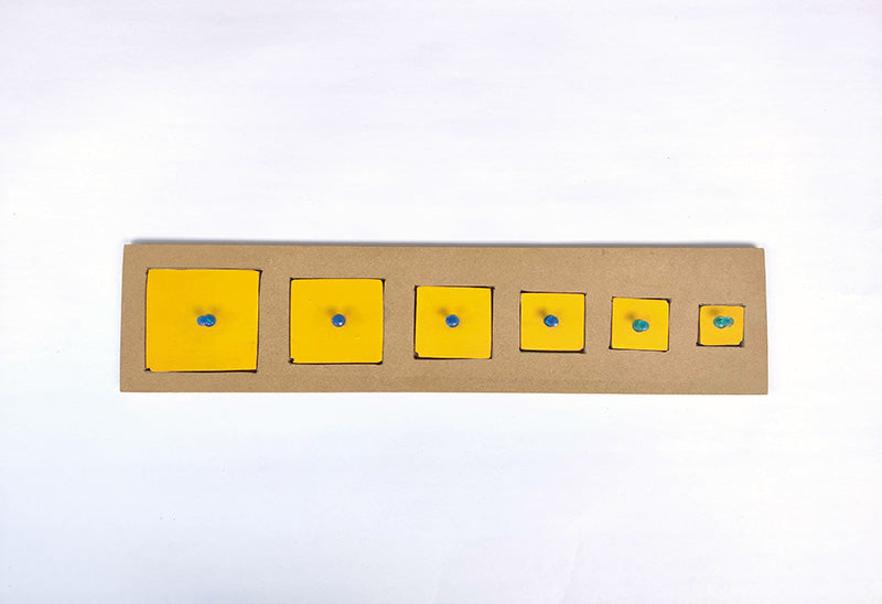 Graded Inset Boards: Squares