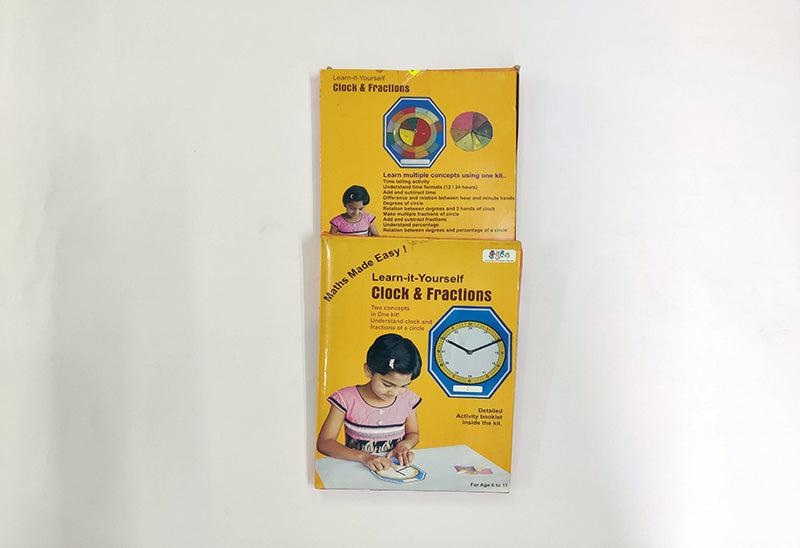 Clocks And Fractions Of Circles