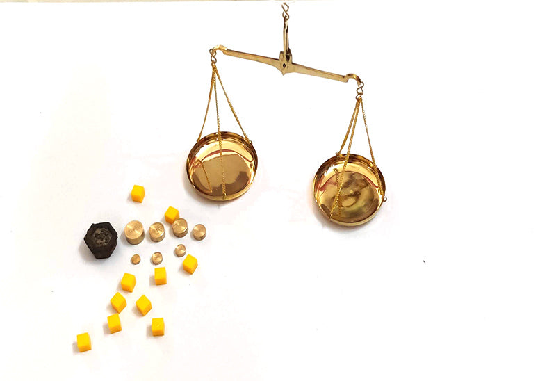 Balance Weighing Balance Brass – Vyvic Educational Needs