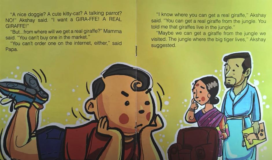 N/A Real Giraffe English