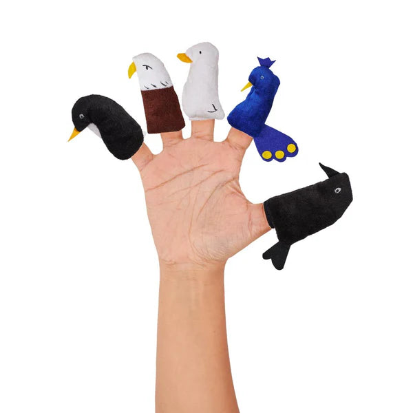 Finger Puppets Birds Set 2