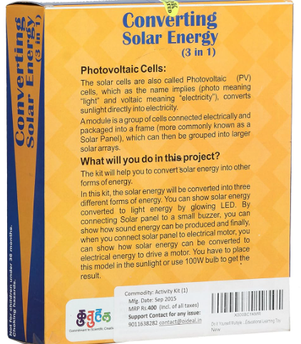 Tw/Converting Solar Energy