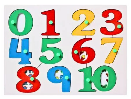 Lg/Numbers 1 - 10 Inset Tray