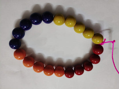 Cn/Wooden Bead chain color 20 Beads