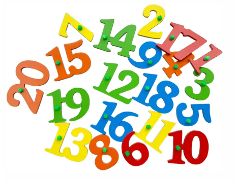 Lg/Numbers 1 - 20 Inset Tray