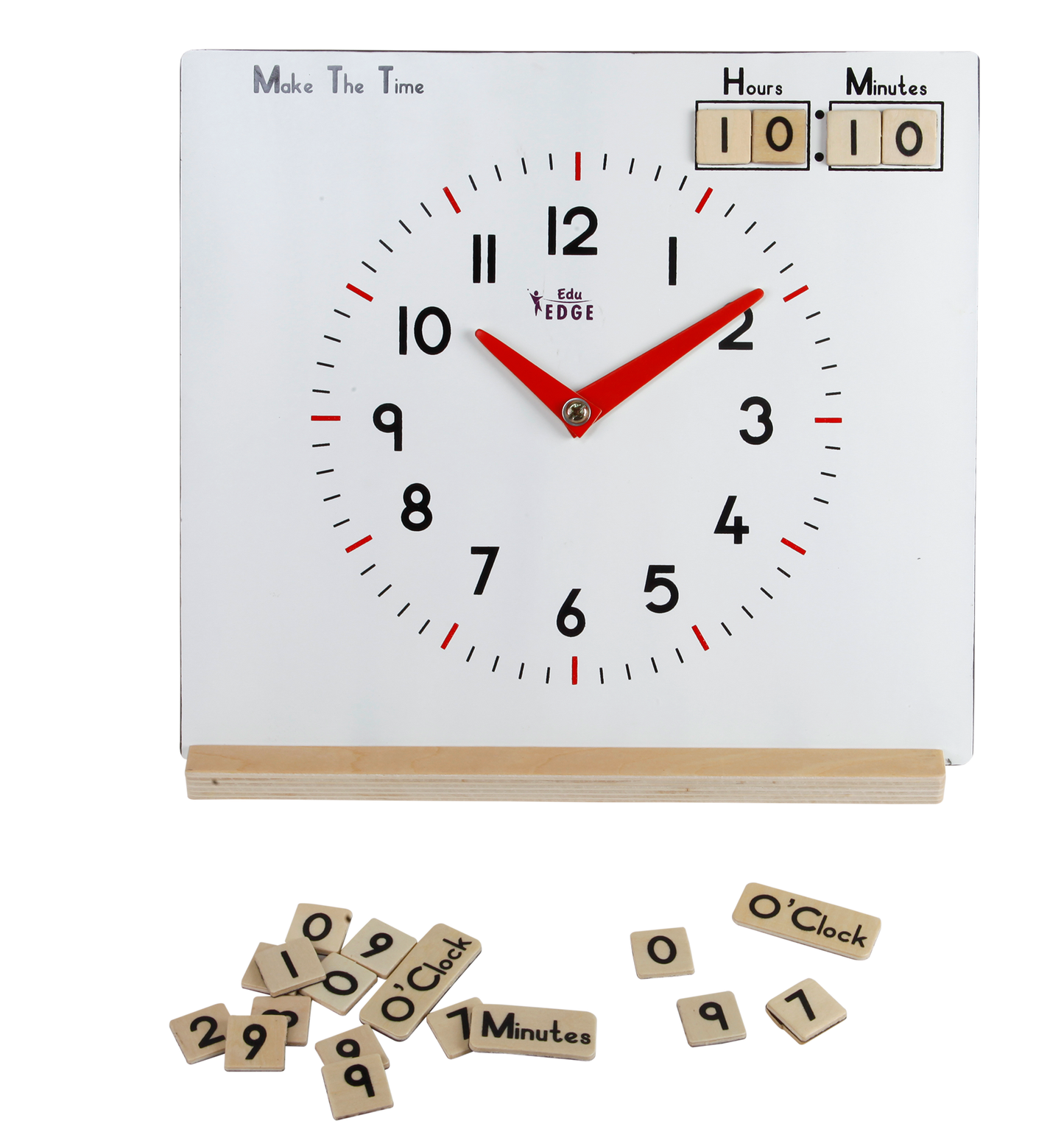 Vr/Wooden Clock with stand