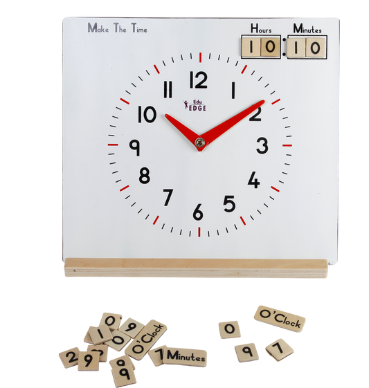 Vr/Wooden Clock with stand