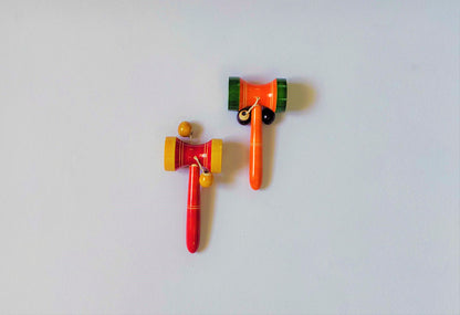 Wooden Toddler Rattle Damroo