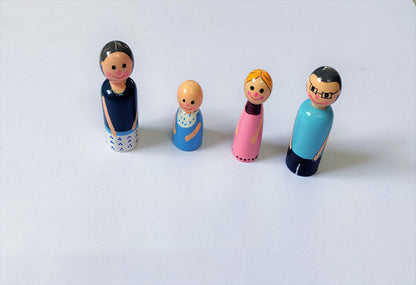 Wooden Family set