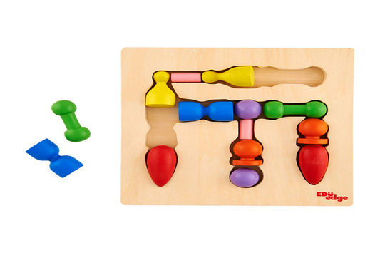 Fill The Slot wooden Manipulative set 2