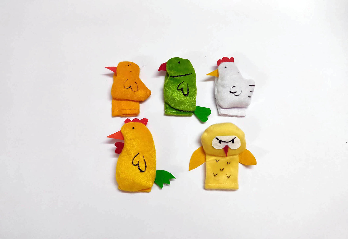Vr/Finger Puppets Birds Set 1