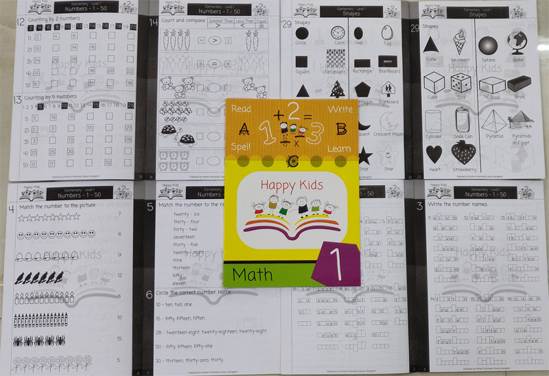 Hp/Maths Learning activity Book Math Part 1