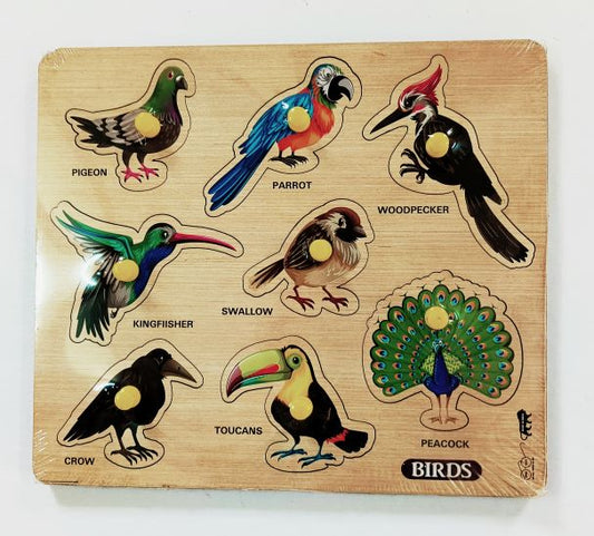 Birds Inset Tray Puzzle Small
