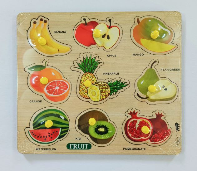 Ht/Fruits Small Inset Tray Puzzle – Vyvic Educational Needs