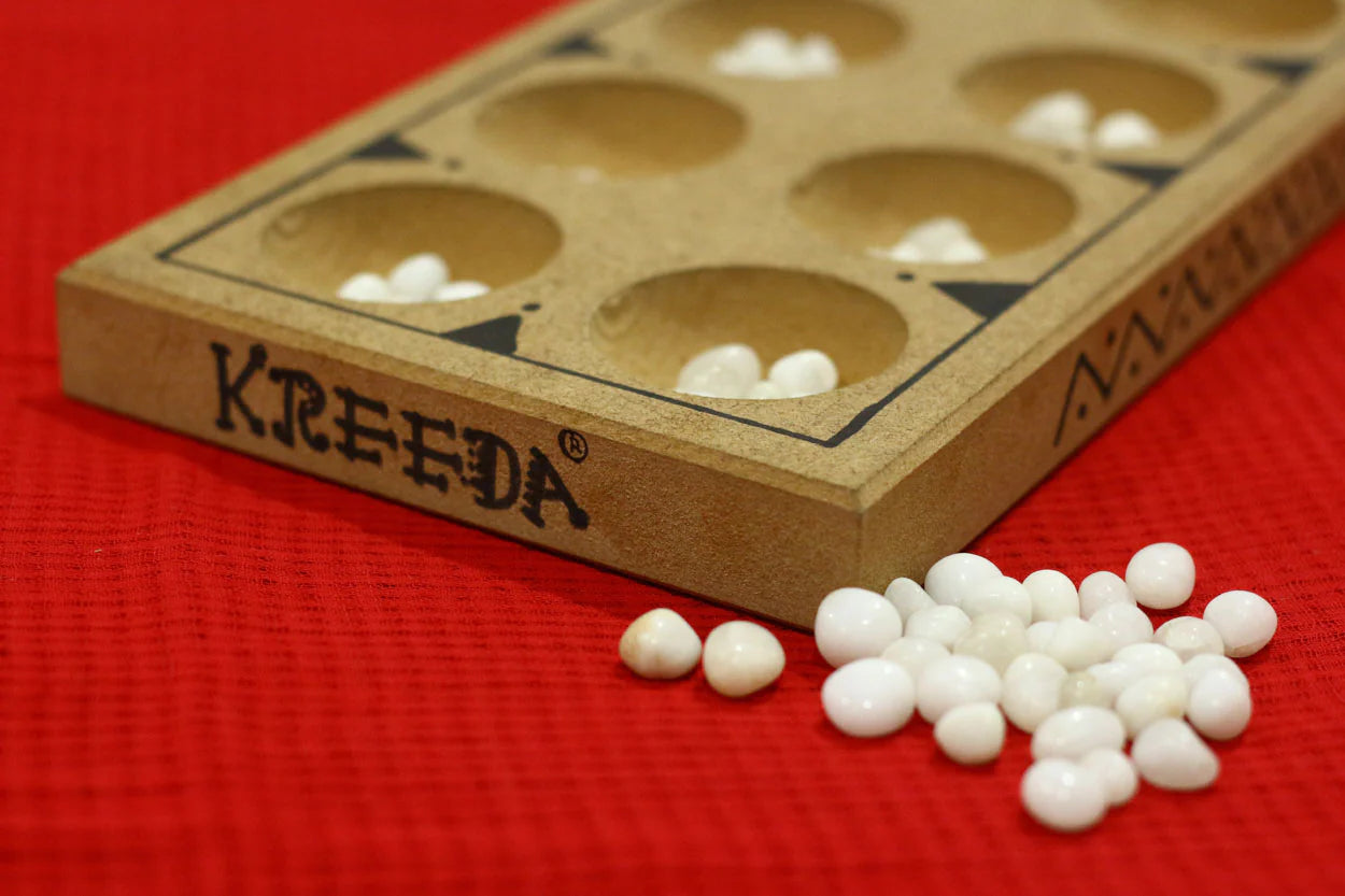 Kr/Pallanguzhi,Mancala, Aliguli Mane, Adu-guni Mane