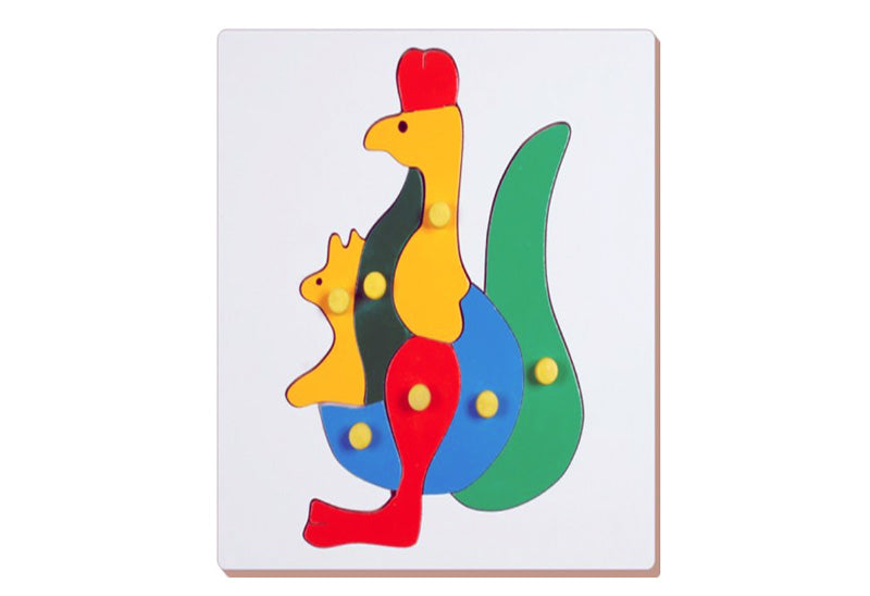 Lg/Inset Tray Puzzle Kangaroo – Vyvic Educational Needs