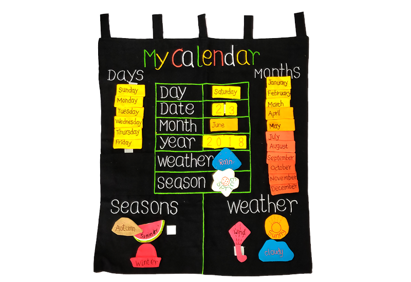 My Calendar  Cloth