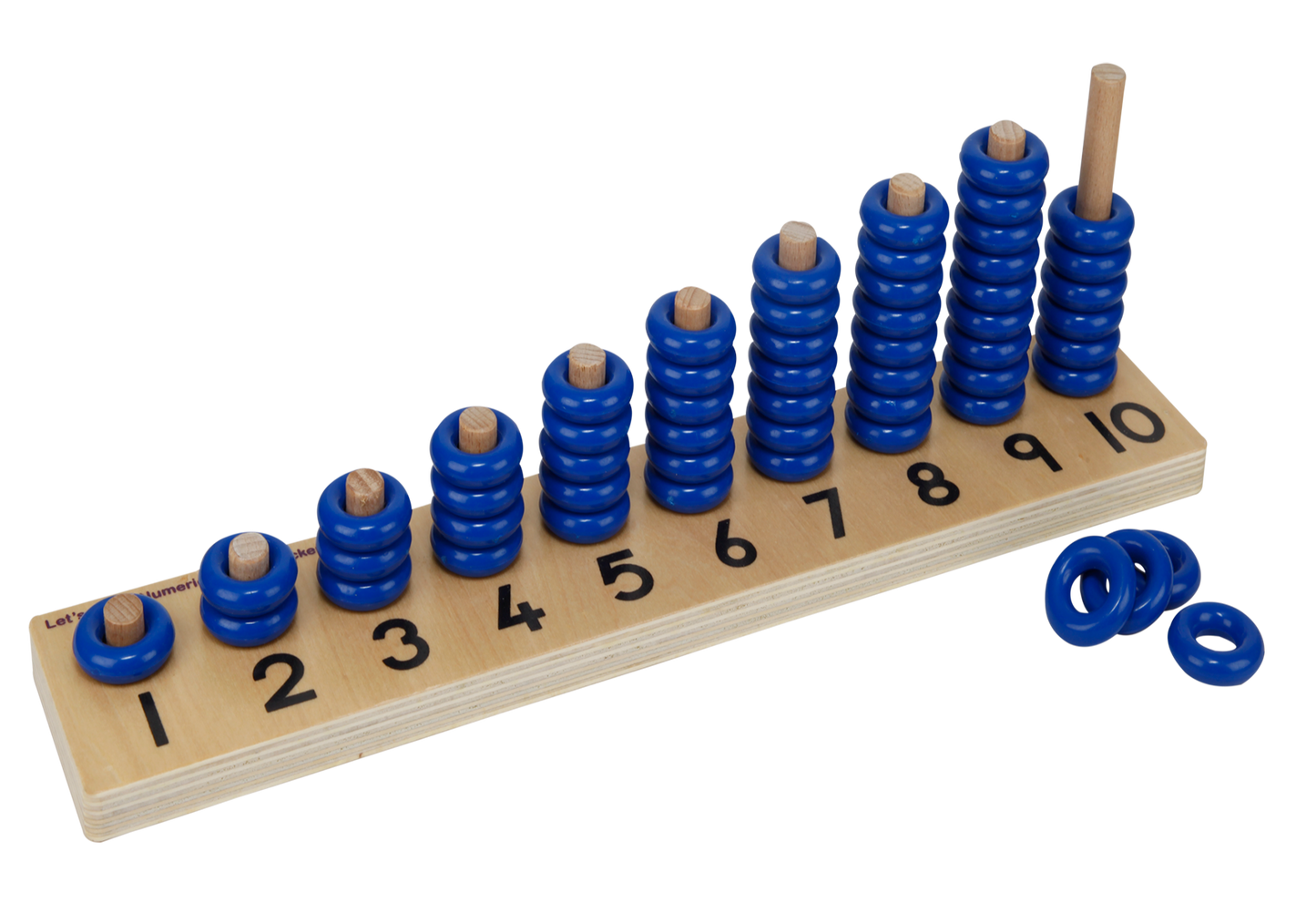 Vr/Numerical Ring Stacker Number 1 - 10