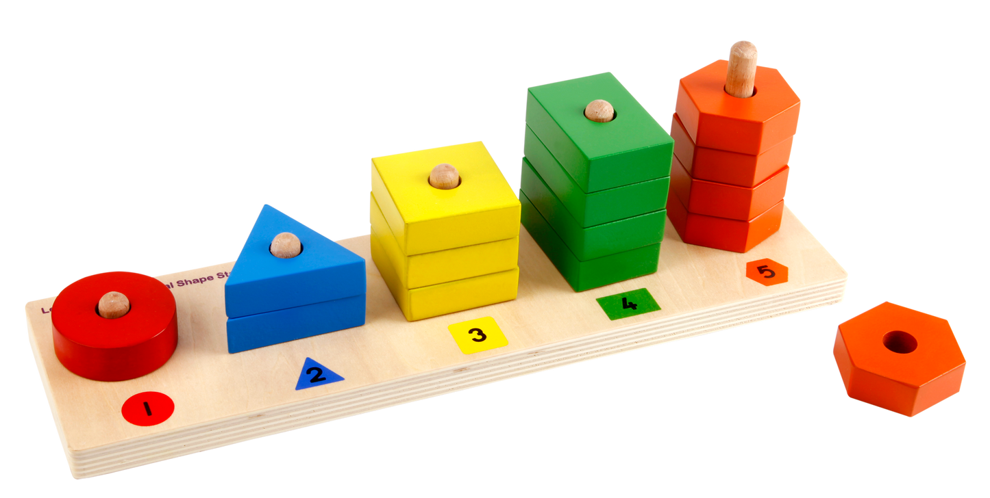 Vr/Numerical Shapes Stacker