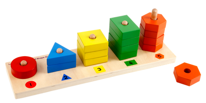 Vr/Numerical Shapes Stacker