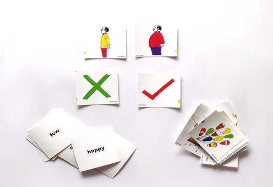 Nw/Opposites Flash Cards