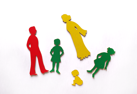 Stencils Family Coloured