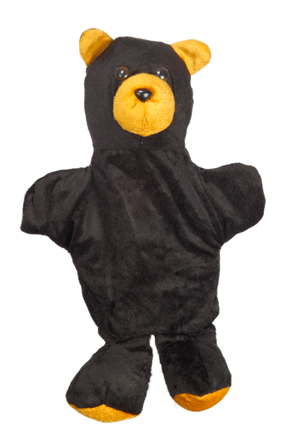 Vr/Glove Puppet Black Bear set
