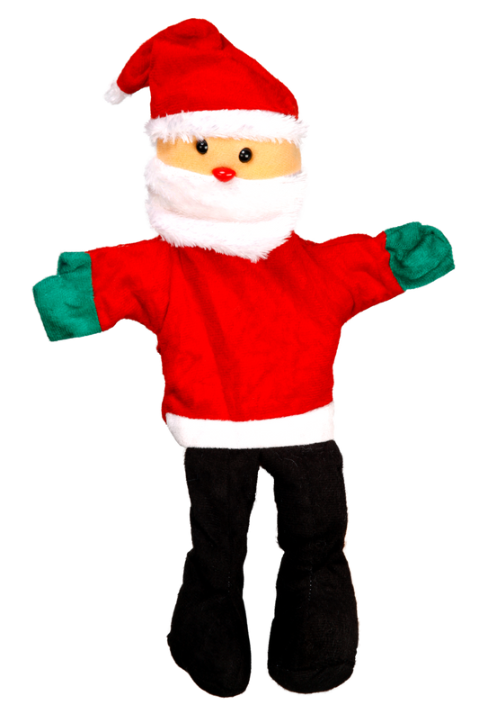 Vr/Glove Puppet Santa Clause