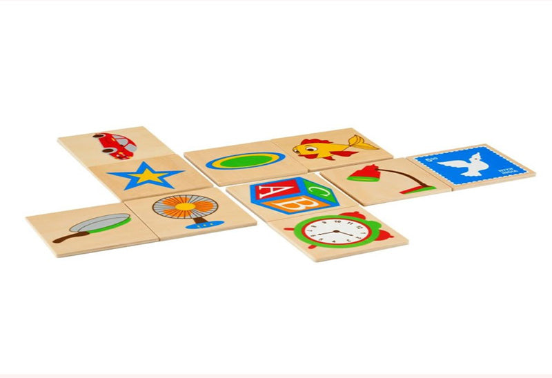 Vr/Wooden Puzzles Rhyming Word Matching