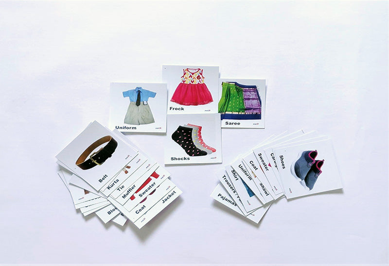 Flash Cards Clothes – Vyvic Educational Needs