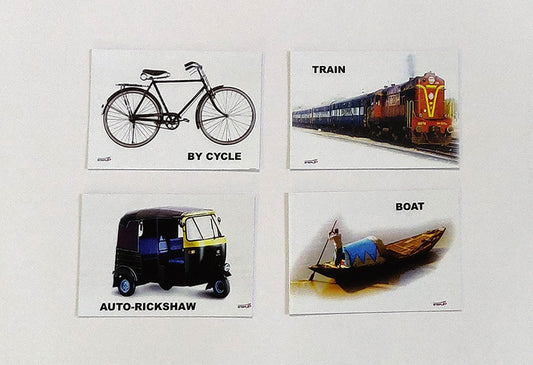 Flash Cards Transport