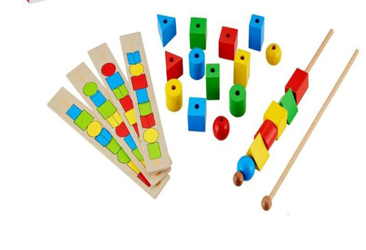 Vr/Shape Beads with Pattern cards