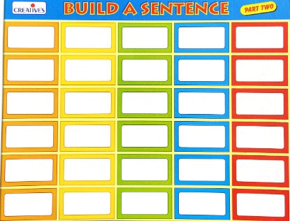 Build A Sentence Part 2