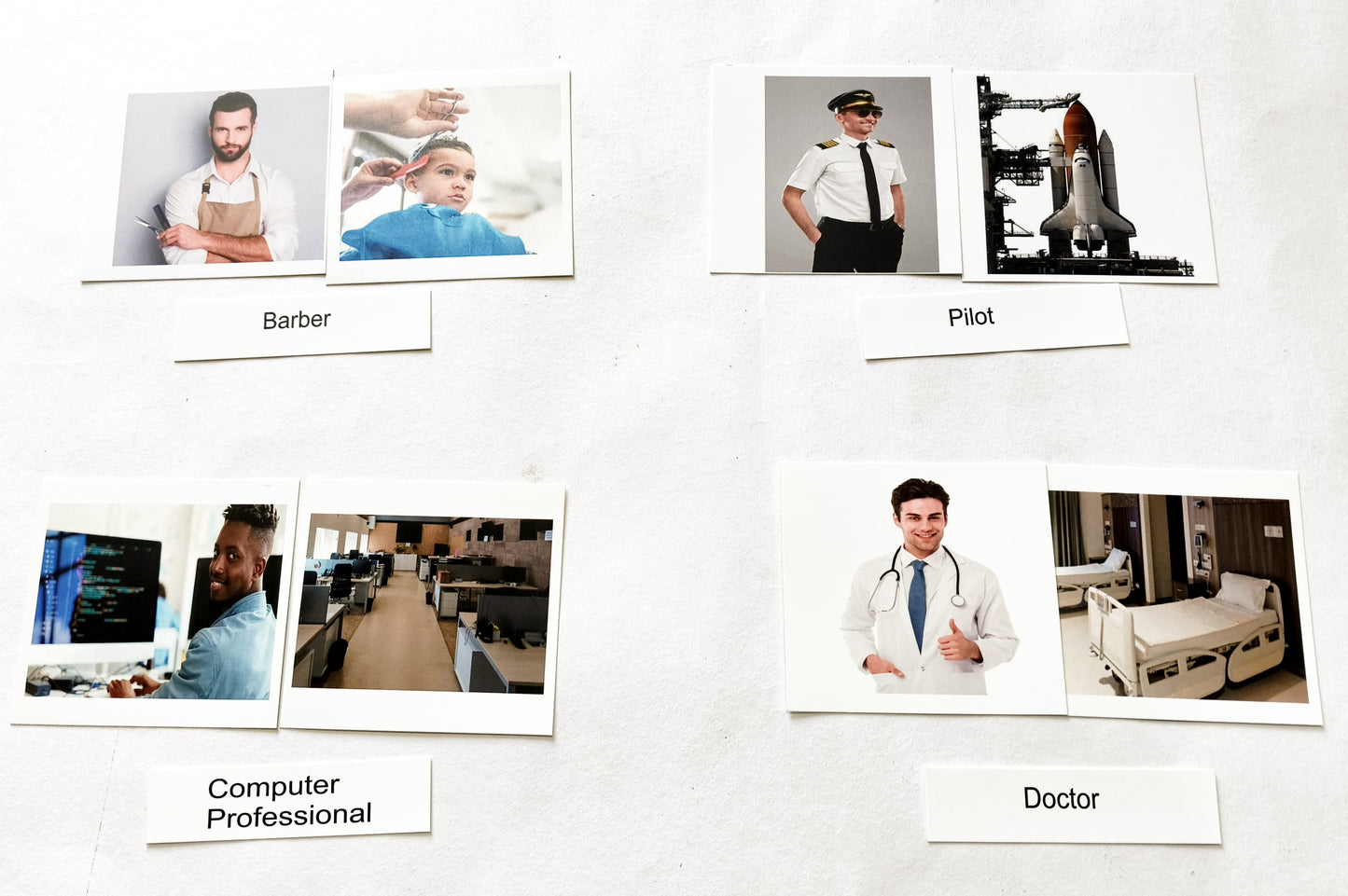 Community Helpers Flash Cards WH Cards