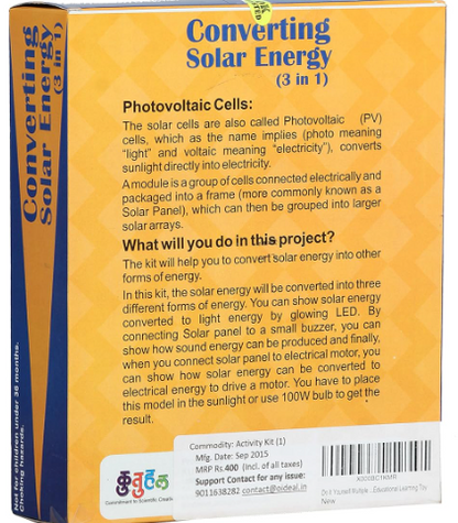 Tw/Converting Solar Energy