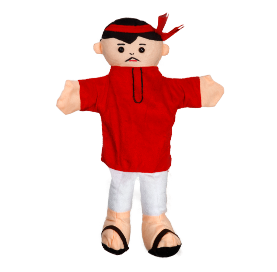 Vr/Glove Puppet Coolie set