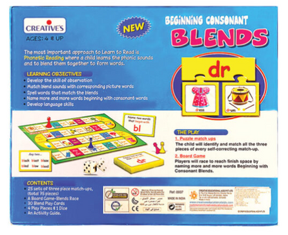 Cr/Beginning Consonant Blends