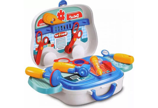 Cr/Doctor Set Play toy Pretend Play Doctor’s Suitcase Set 15 pieces