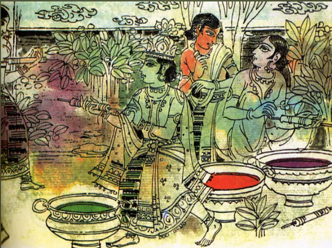 Festival Of Colours - English