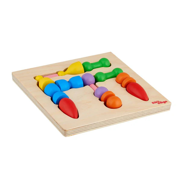 Fill The Slot wooden Manipulative set 1