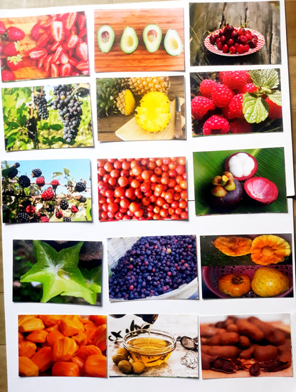 Ed/Fruits Flash Cards