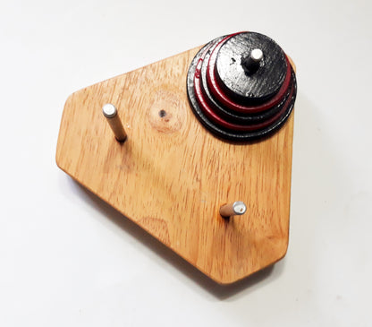 Hanoi Tower Brahma Tower Wooden Brain Teaser