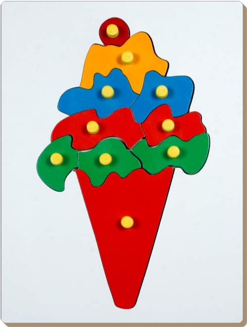 Lg/Puzzle Ice Cream