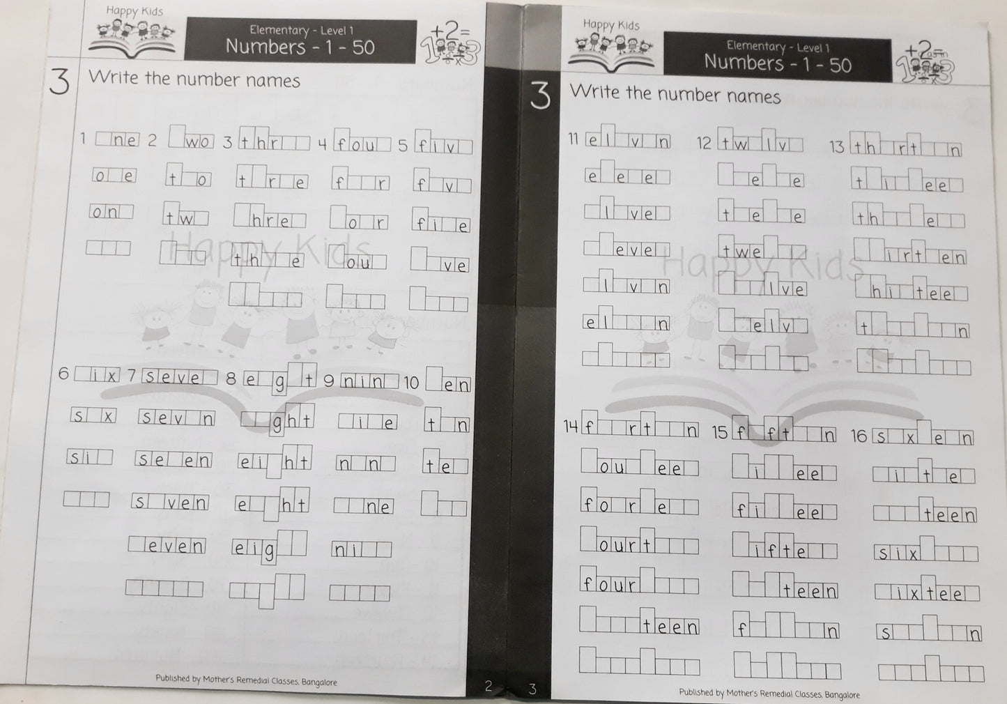 Hp/Maths Learning activity Book Math Part 1