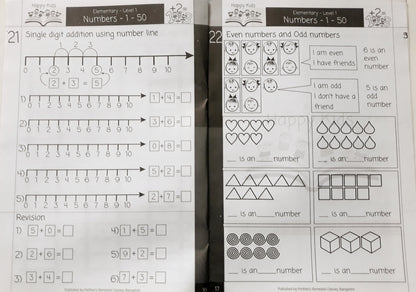 Hp/Maths Learning activity Book Math Part 1