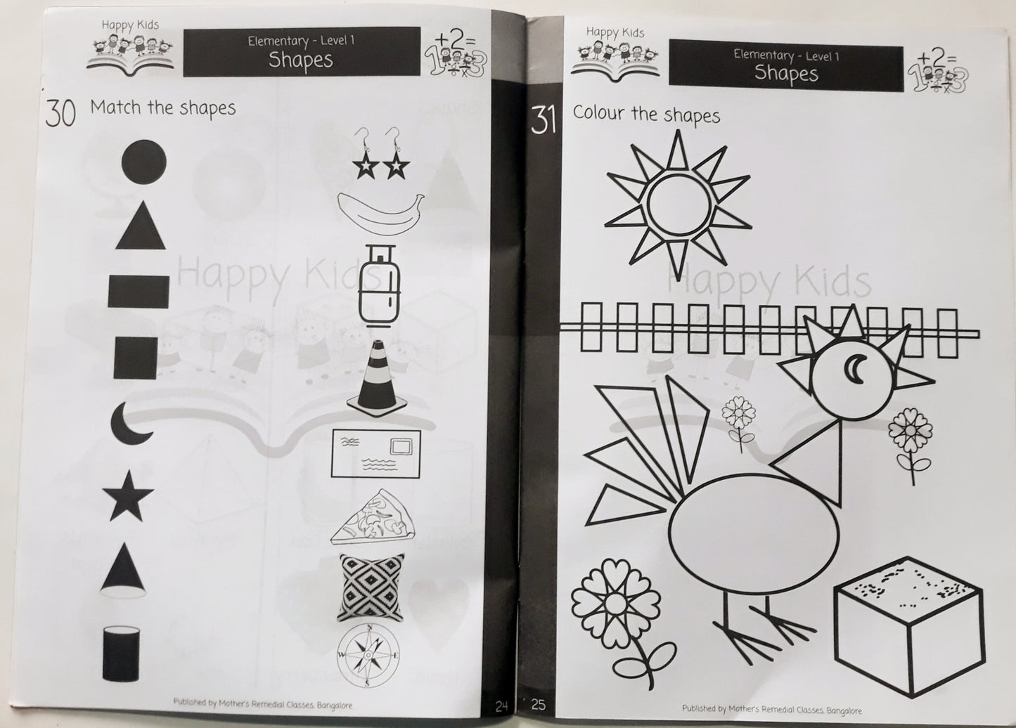 Hp/Maths Learning activity Book Math Part 1