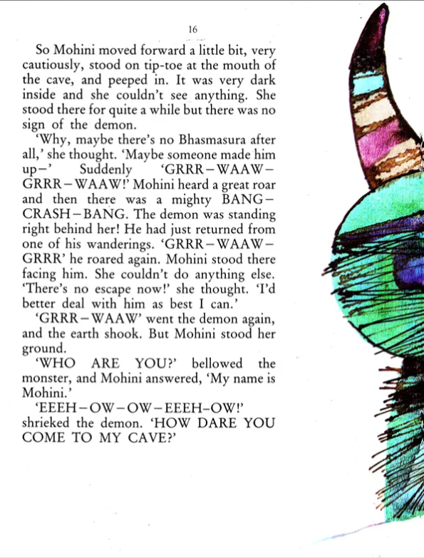 Mohini and the Demon English