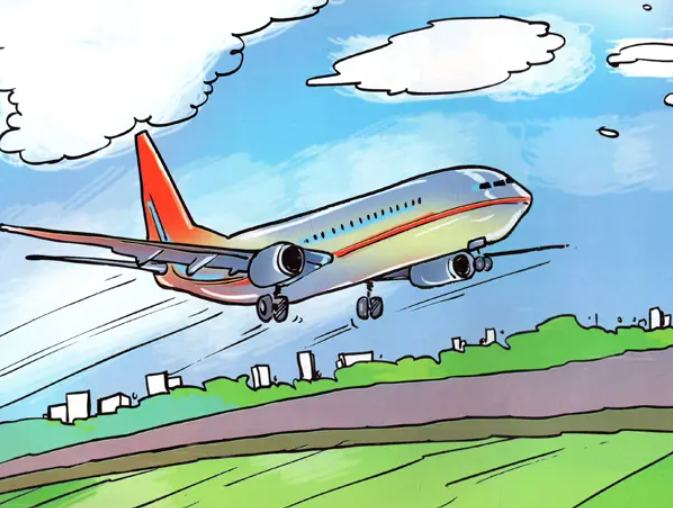 My First Aeroplane Journey Hindi Book