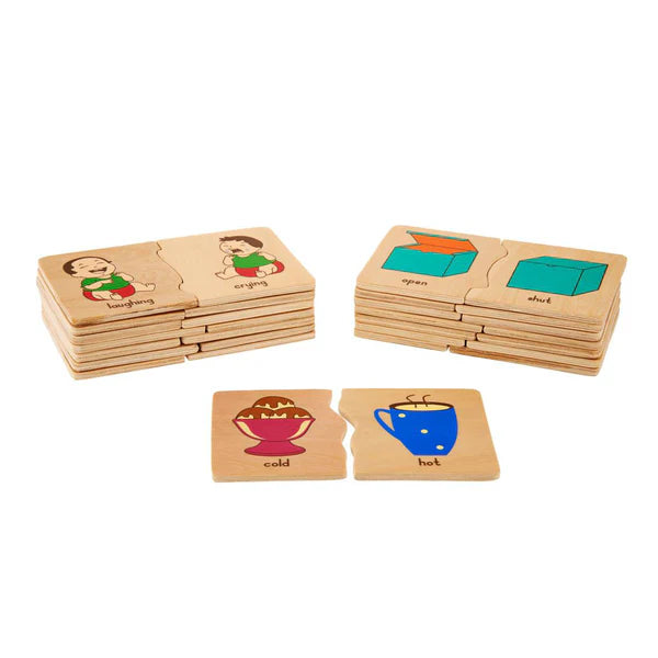 Vr/Opposites Wooden tiles